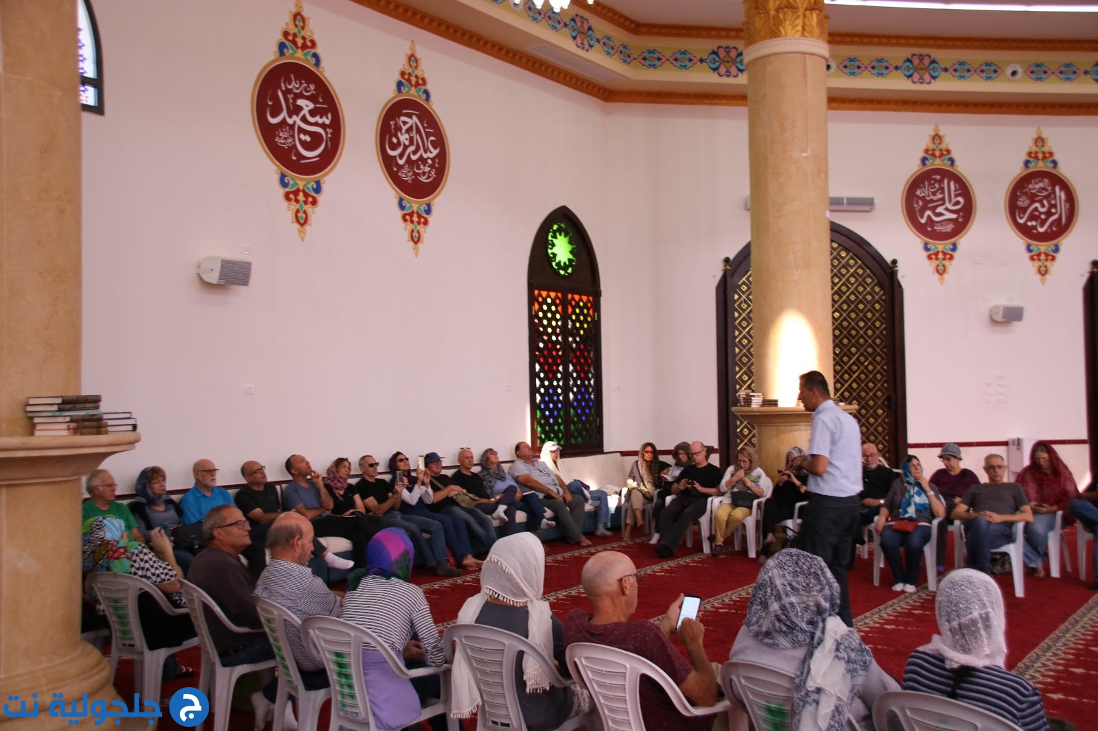 مجموعة سياحية من الوسط اليهودي تقوم برحلة الى جلجولية 